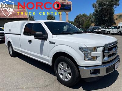 2016 Ford F-150 XL  Extended Cab Long Bed w/ Camper Shell - Photo 2 - Norco, CA 92860