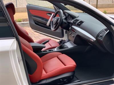 2013 BMW 1 Series 135is  6MT in Alpine White and Coral Red - Photo 32 - Tarzana, CA 91356
