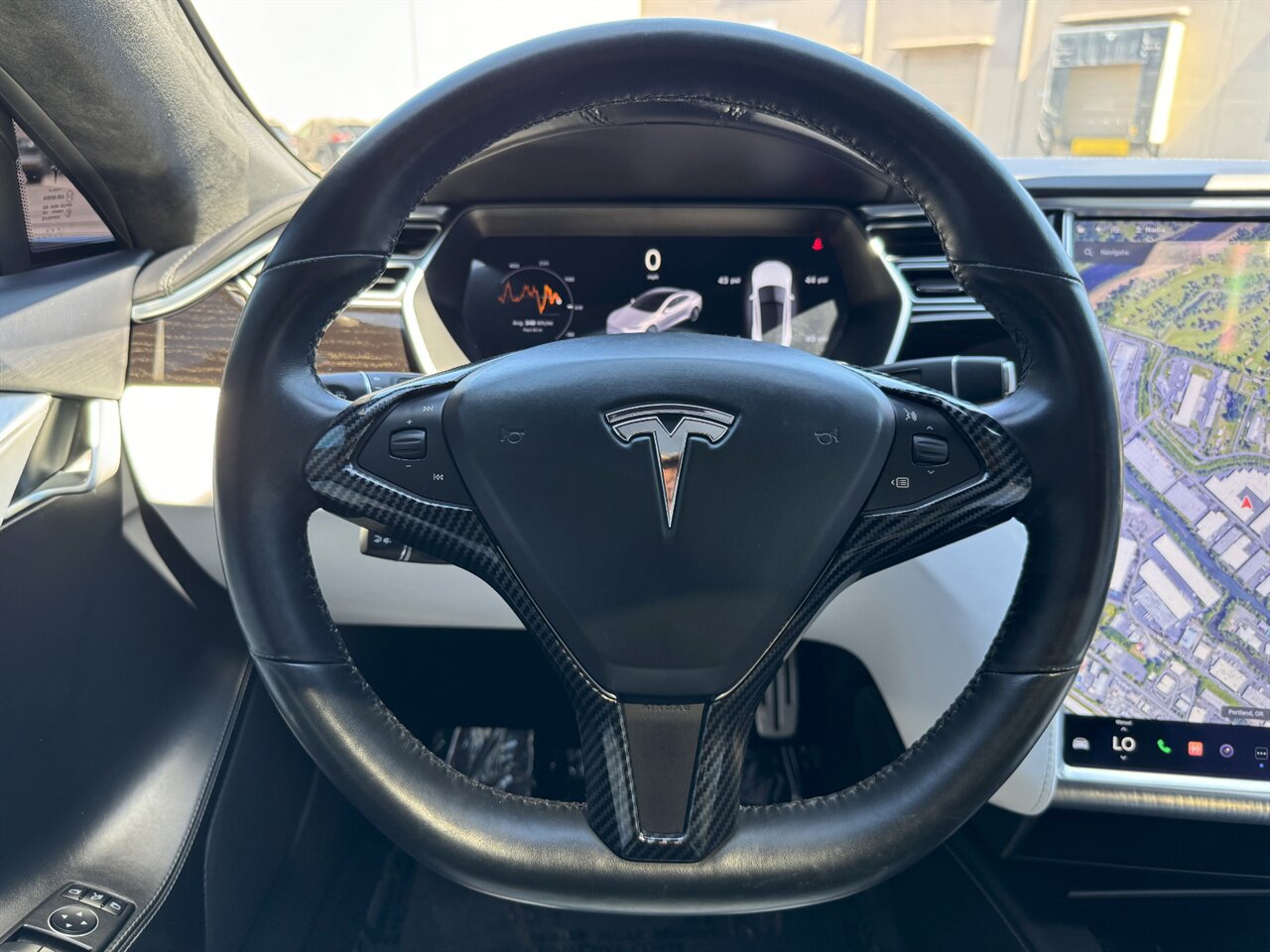 2017 Tesla Model S P100D W/ LUDICROUS MODE - WRAPPED MATTE SILVER   - Photo 27 - Portland, OR 97211
