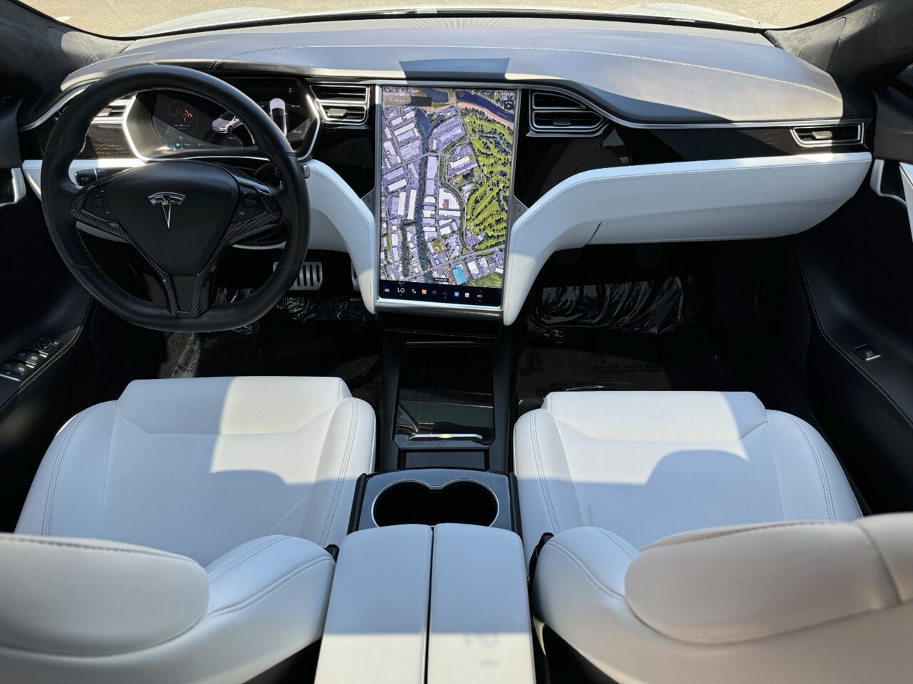 2017 Tesla Model S P100D W/ LUDICROUS MODE - WRAPPED MATTE SILVER   - Photo 15 - Portland, OR 97211