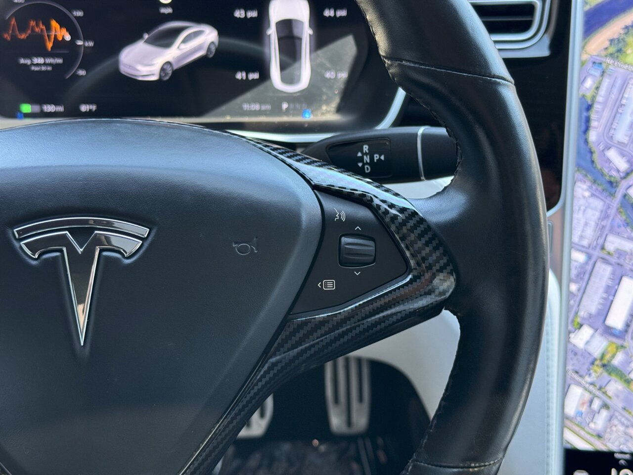 2017 Tesla Model S P100D W/ LUDICROUS MODE - WRAPPED MATTE SILVER   - Photo 30 - Portland, OR 97211