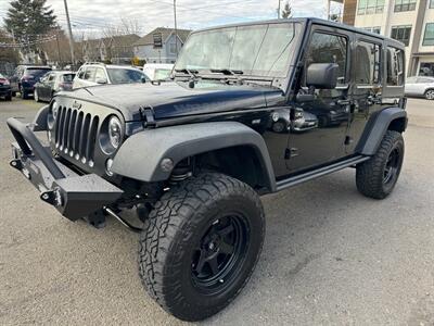 2016 Jeep Wrangler Unlimited Sport LIFTED CUSTOM BUMPERS  