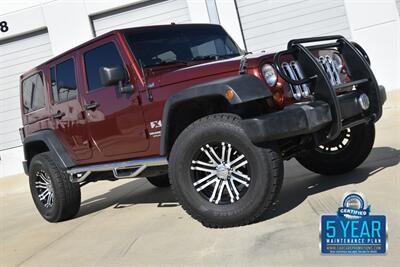 2008 Jeep Wrangler UNLIMITED X 62K MILES AUTOMATIC NAV LIFTED CLEAN   - Photo 23 - Stafford, TX 77477