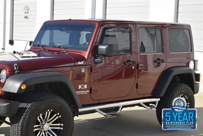 2008 Jeep Wrangler UNLIMITED X 62K MILES AUTOMATIC NAV LIFTED CLEAN   - Photo 7 - Stafford, TX 77477