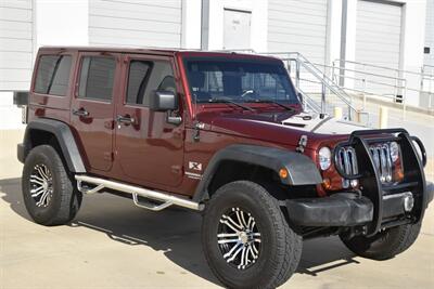 2008 Jeep Wrangler UNLIMITED X 62K MILES AUTOMATIC NAV LIFTED CLEAN   - Photo 4 - Stafford, TX 77477