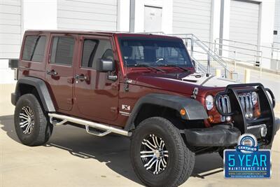 2008 Jeep Wrangler UNLIMITED X 62K MILES AUTOMATIC NAV LIFTED CLEAN   - Photo 4 - Stafford, TX 77477