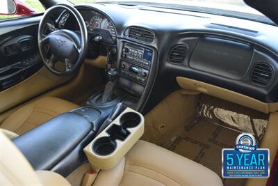 2002 Chevrolet Corvette CONVERTIBLE AUTOMATIC BEST COLOR COMBO CLEAN   - Photo 24 - Stafford, TX 77477