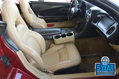 2002 Chevrolet Corvette CONVERTIBLE AUTOMATIC BEST COLOR COMBO CLEAN   - Photo 26 - Stafford, TX 77477