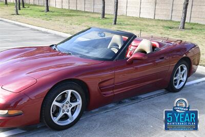 2002 Chevrolet Corvette CONVERTIBLE AUTOMATIC BEST COLOR COMBO CLEAN   - Photo 7 - Stafford, TX 77477