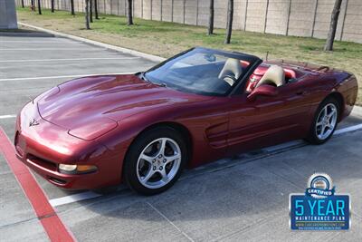 2002 Chevrolet Corvette CONVERTIBLE AUTOMATIC BEST COLOR COMBO CLEAN   - Photo 5 - Stafford, TX 77477