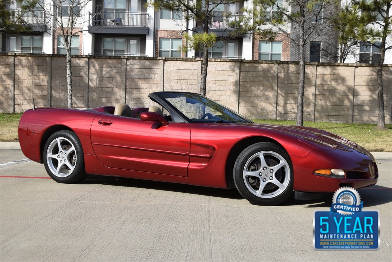 2002 Chevrolet Corvette CONVERTIBLE AUTOMATIC BEST COLOR COMBO CLEAN   - Photo 1 - Stafford, TX 77477