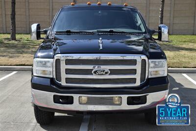 2006 Ford F-350 SUPER DUTY LARIAT DIESEL 4X4 DUALLY TX TRUCK   - Photo 2 - Stafford, TX 77477