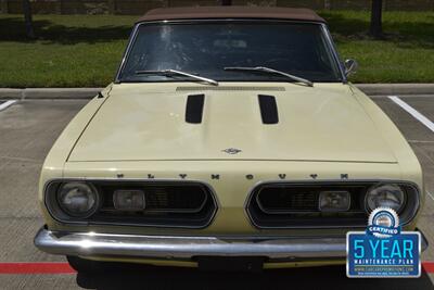 1967 Plymouth Barracuda CONVERTIBLE RESTORED 49K MILES NEW TRADE IN   - Photo 3 - Stafford, TX 77477