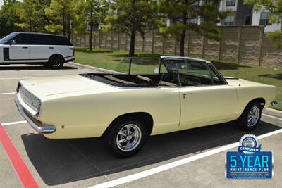 1967 Plymouth Barracuda CONVERTIBLE RESTORED 49K MILES NEW TRADE IN   - Photo 12 - Stafford, TX 77477