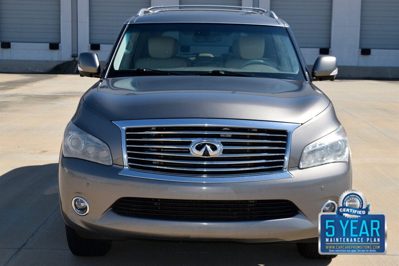 2013 INFINITI QX56 AWD NAV BK/CAM ROOF REAR DVD FRESH TRADE IN   - Photo 2 - Stafford, TX 77477