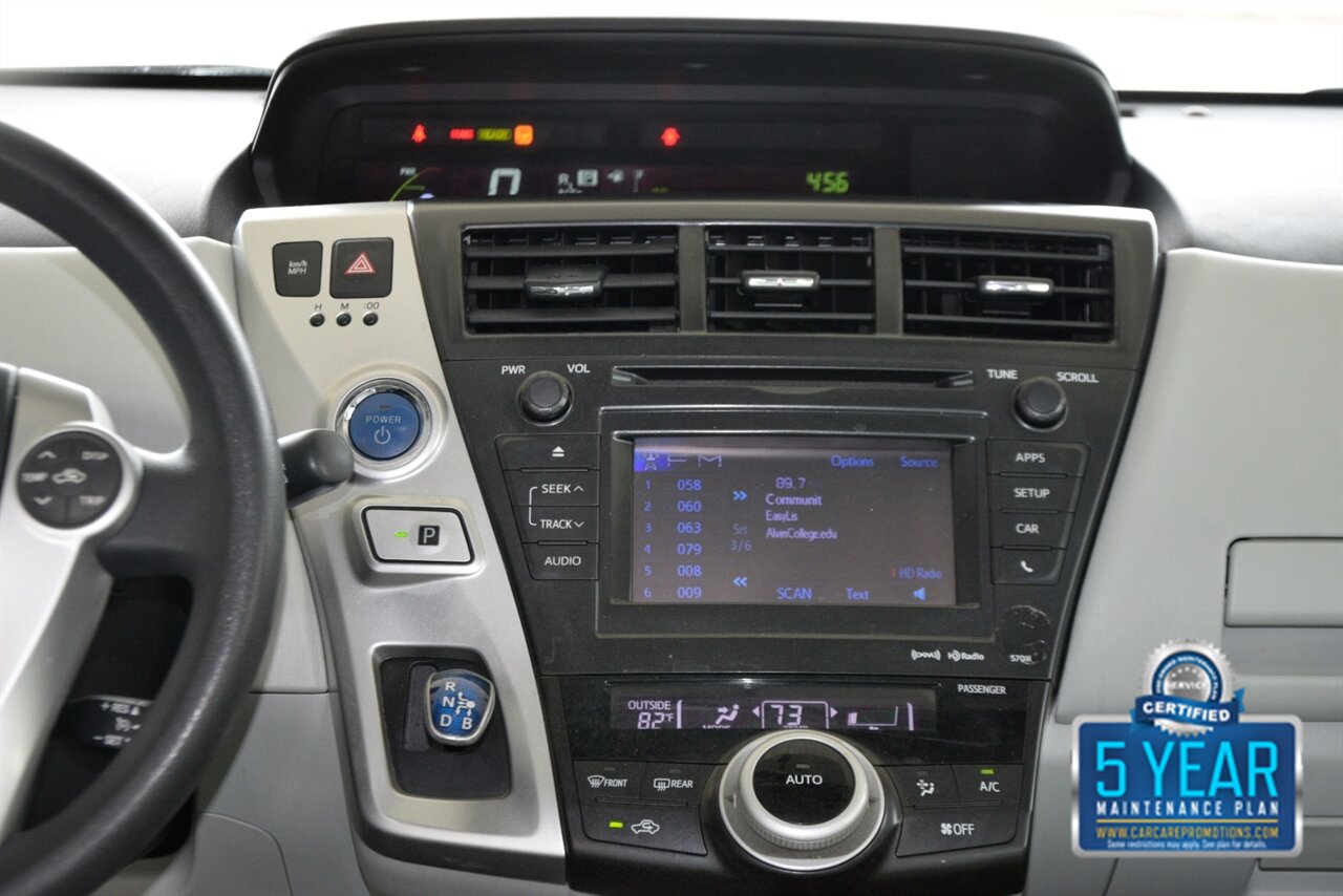 2012 Toyota Prius V WAGON LTHR BK/CAM HWY MILES FRESH TRADE IN   - Photo 26 - Stafford, TX 77477
