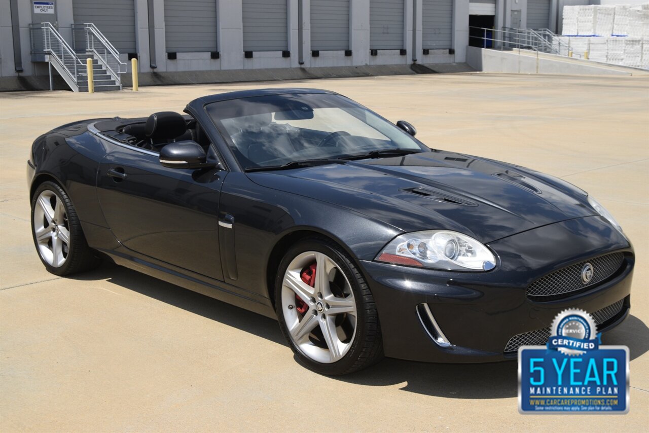 2011 Jaguar XK XKR CONVERTIBLE NAV BK/CAM PREM WHLS NEW TRADE   - Photo 4 - Stafford, TX 77477