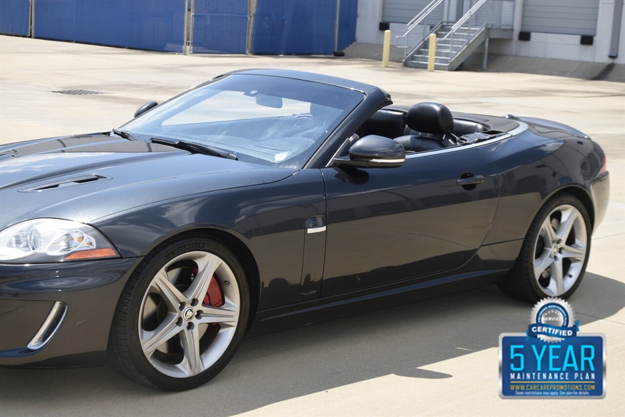 2011 Jaguar XK XKR CONVERTIBLE NAV BK/CAM PREM WHLS NEW TRADE   - Photo 7 - Stafford, TX 77477