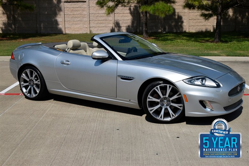 2014 Jaguar XK CONVERTIBLE TOP LOADED HWY MILES NEW TRADE NICE  