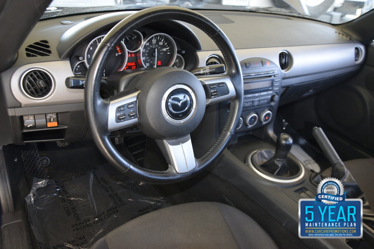 2009 Mazda MX-5 Miata SPORT HARDTOP CONVERTIBLE 5SPD MANUAL NEW TRADE   - Photo 27 - Stafford, TX 77477