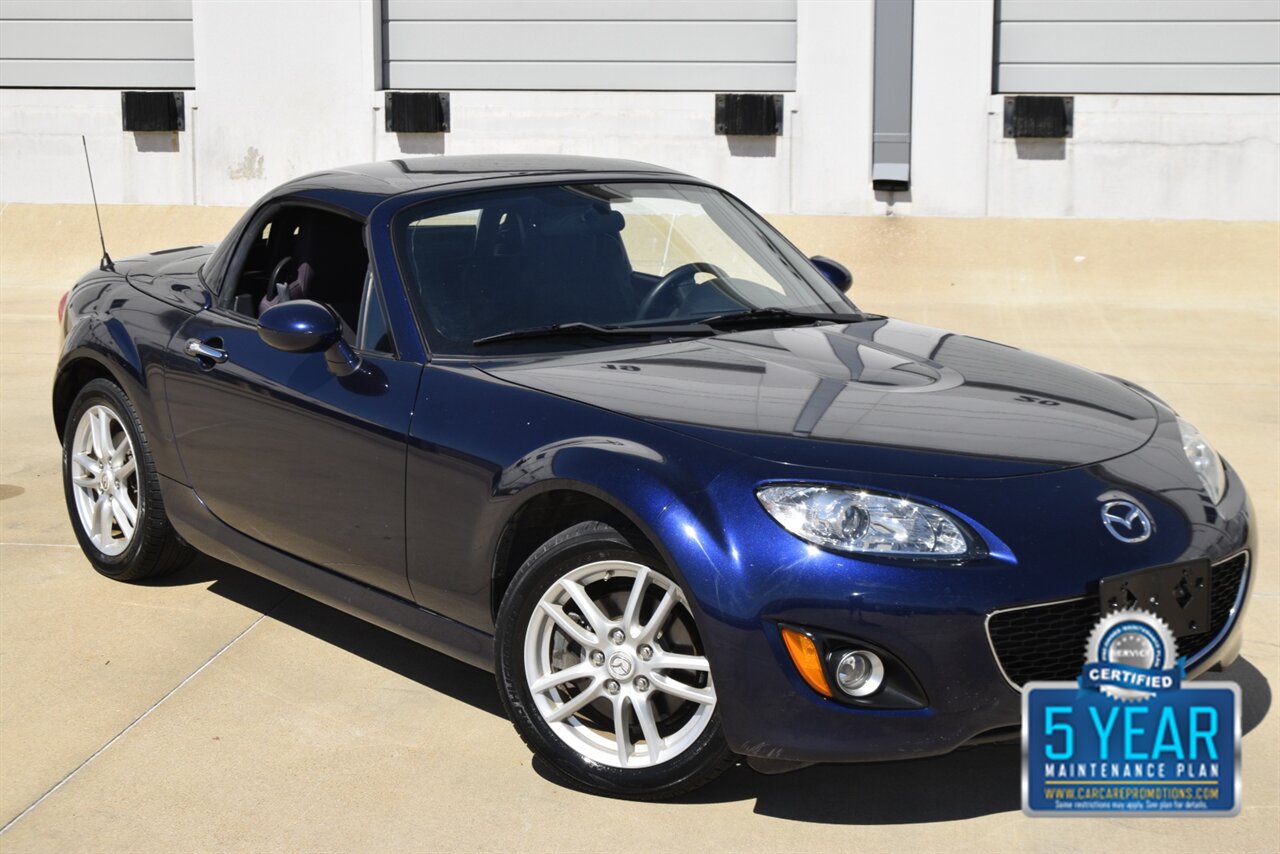 2009 Mazda MX-5 Miata SPORT HARDTOP CONVERTIBLE 5SPD MANUAL NEW TRADE   - Photo 2 - Stafford, TX 77477