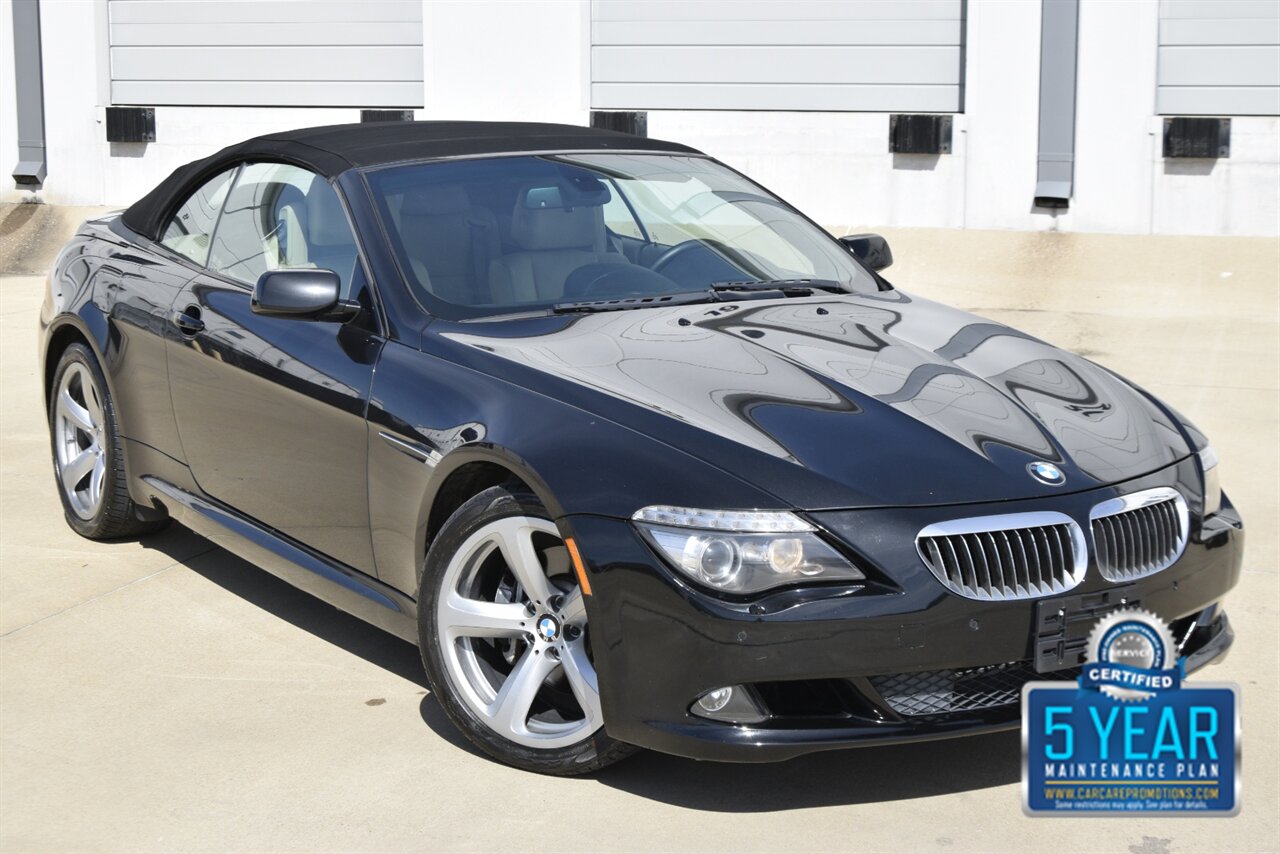 2009 BMW 650i PREM/SPTS PKG NAV HTD STS HUD NEW TIRES NICE   - Photo 2 - Stafford, TX 77477