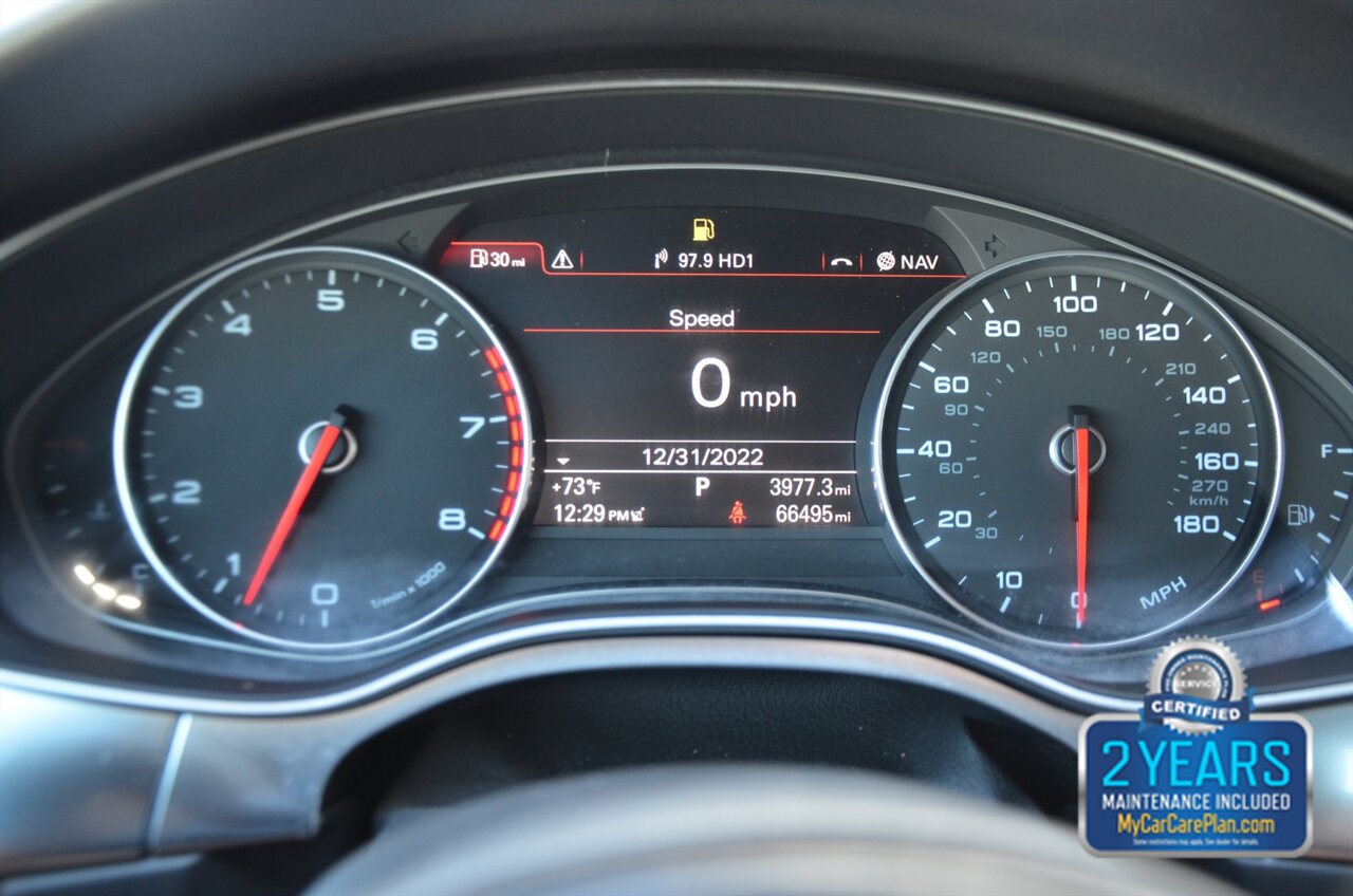 2013 Audi A6 3.0T QUATTRO PRESTIGE NAV BK/CAM HTD STS LOW MILES   - Photo 26 - Stafford, TX 77477