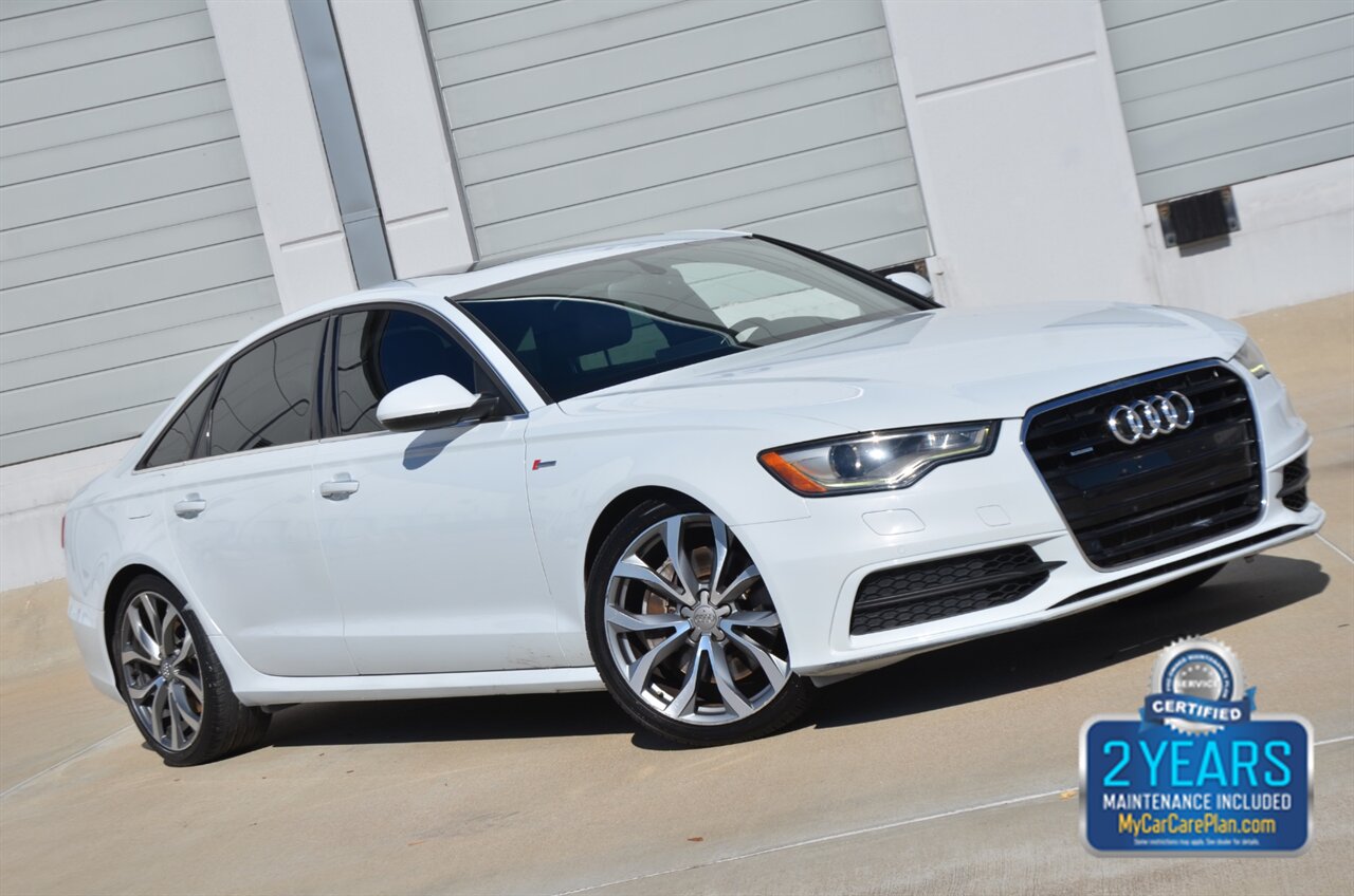 2013 Audi A6 3.0T QUATTRO PRESTIGE NAV BK/CAM HTD STS LOW MILES   - Photo 2 - Stafford, TX 77477