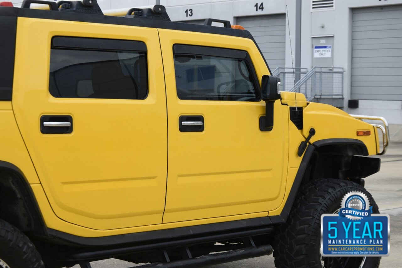 2006 Hummer H2 SUT LUXURY LIFTED ROOF REAR DVD PREM WHLS   - Photo 19 - Stafford, TX 77477