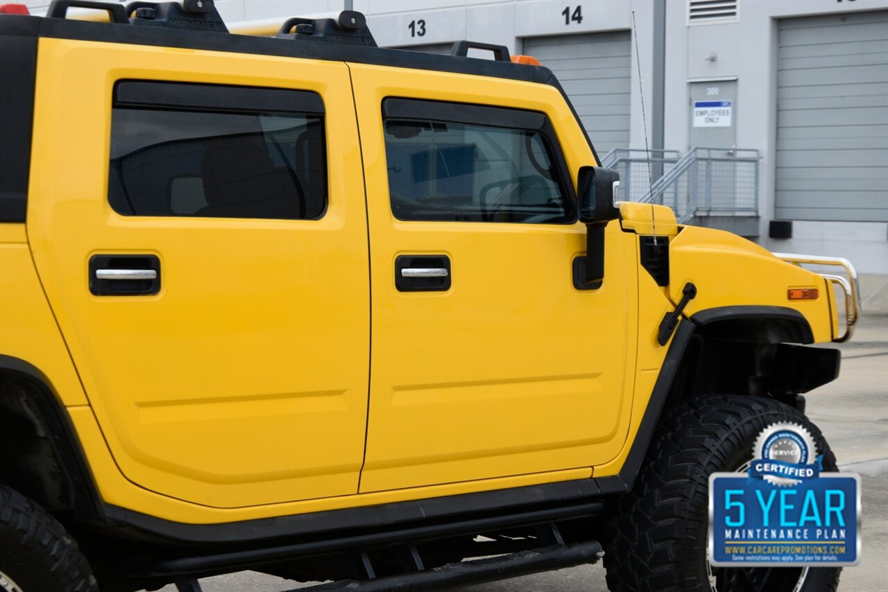 2006 Hummer H2 SUT LUXURY LIFTED ROOF REAR DVD PREM WHLS   - Photo 20 - Stafford, TX 77477