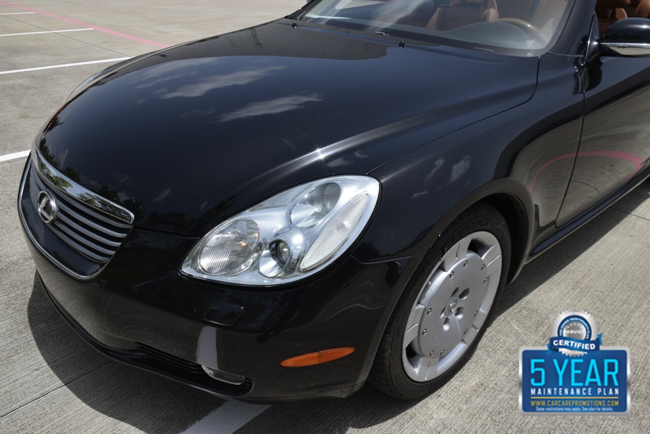 2002 Lexus SC 430 81K LOW MILES BROWN INT NEW CAR TRADE   - Photo 10 - Stafford, TX 77477