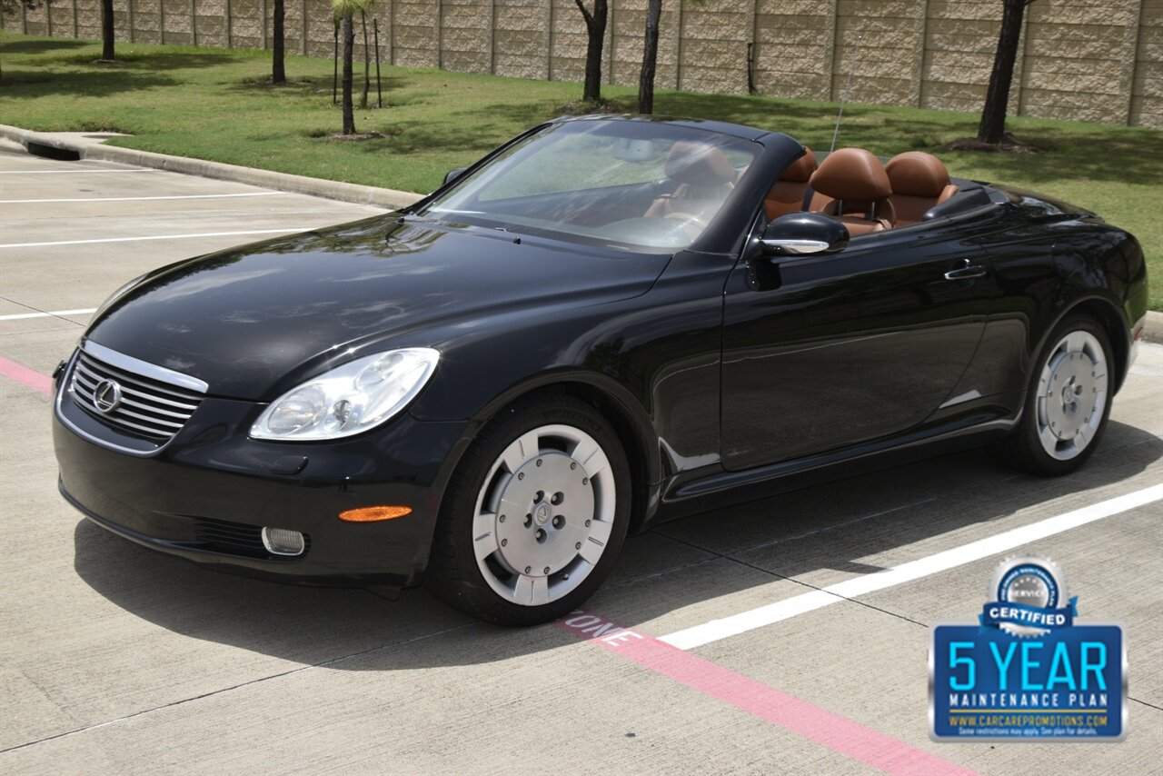 2002 Lexus SC 430 81K LOW MILES BROWN INT NEW CAR TRADE   - Photo 5 - Stafford, TX 77477