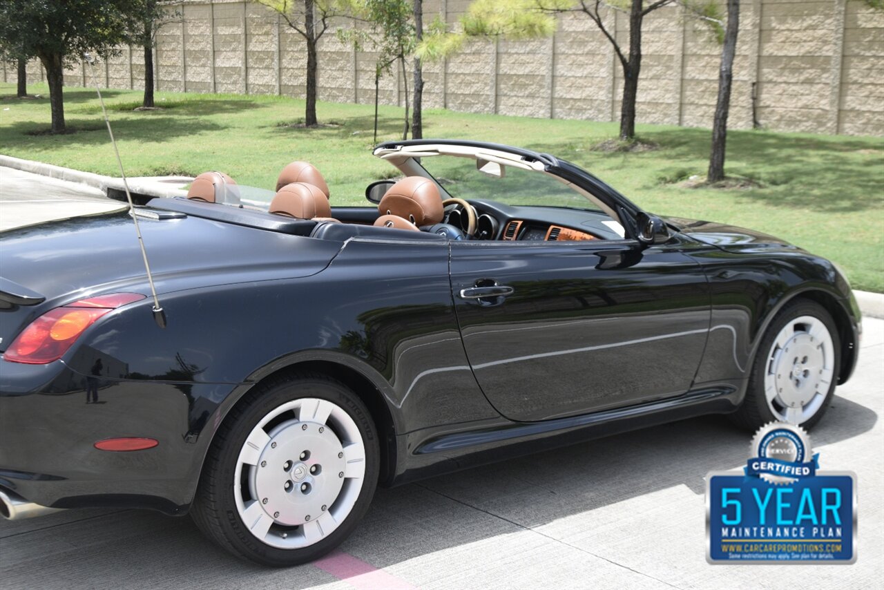 2002 Lexus SC 430 81K LOW MILES BROWN INT NEW CAR TRADE   - Photo 17 - Stafford, TX 77477