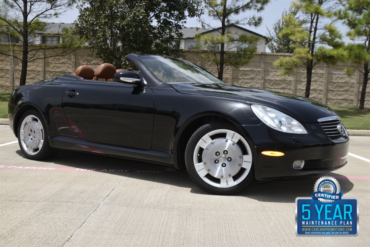 2002 Lexus SC 430 81K LOW MILES BROWN INT NEW CAR TRADE   - Photo 1 - Stafford, TX 77477