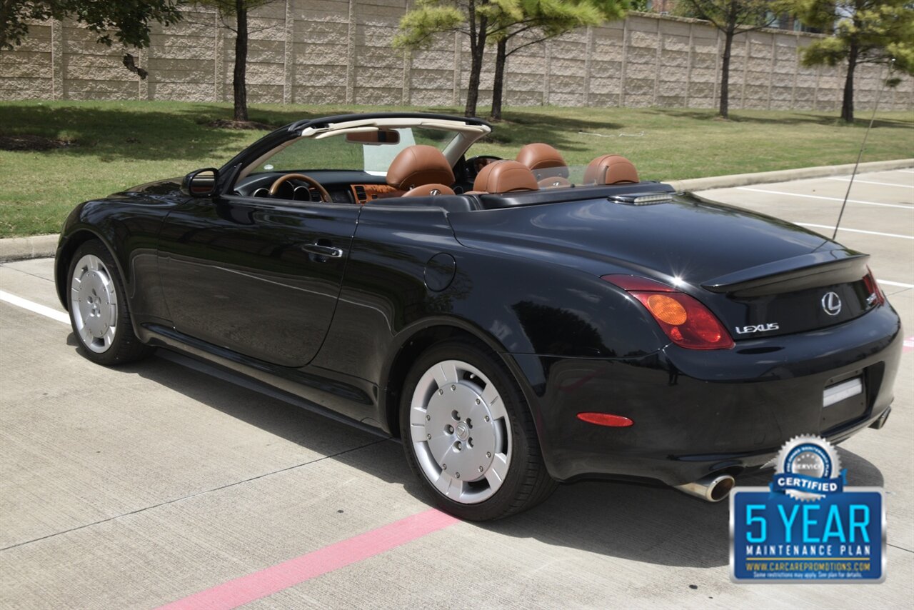 2002 Lexus SC 430 81K LOW MILES BROWN INT NEW CAR TRADE   - Photo 14 - Stafford, TX 77477