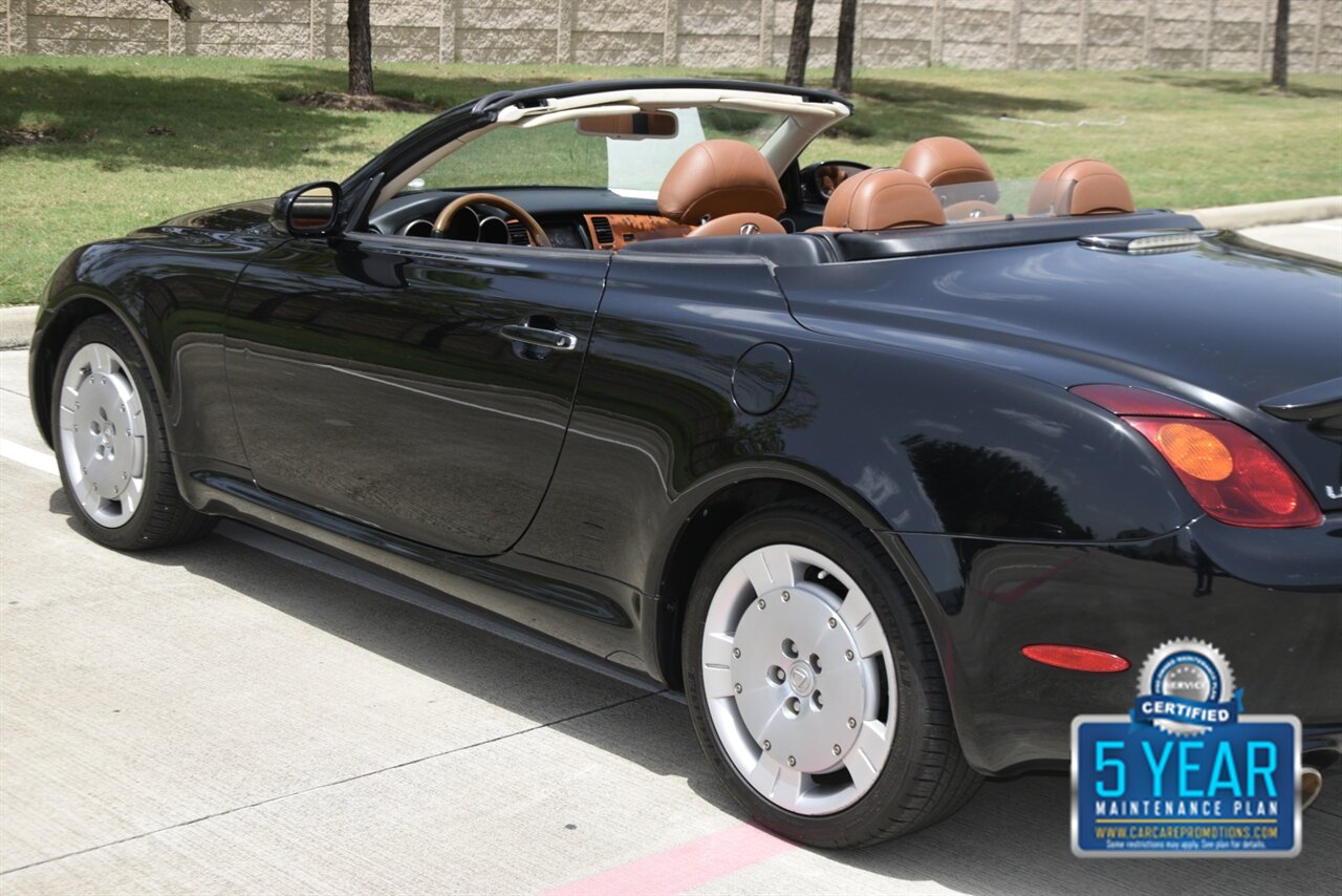 2002 Lexus SC 430 81K LOW MILES BROWN INT NEW CAR TRADE   - Photo 16 - Stafford, TX 77477