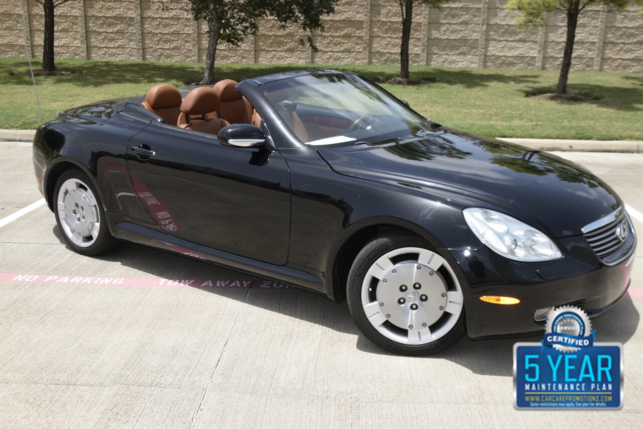 2002 Lexus SC 430 81K LOW MILES BROWN INT NEW CAR TRADE   - Photo 22 - Stafford, TX 77477