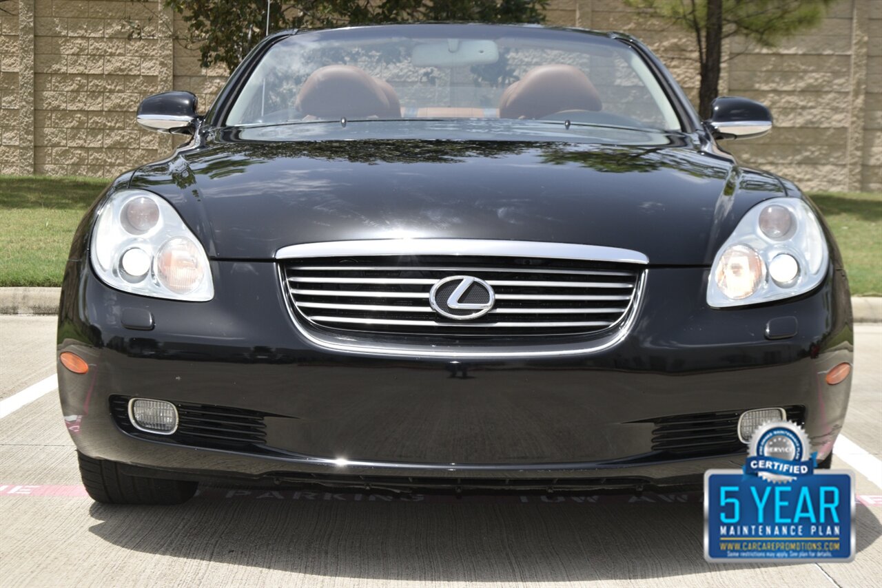 2002 Lexus SC 430 81K LOW MILES BROWN INT NEW CAR TRADE   - Photo 3 - Stafford, TX 77477