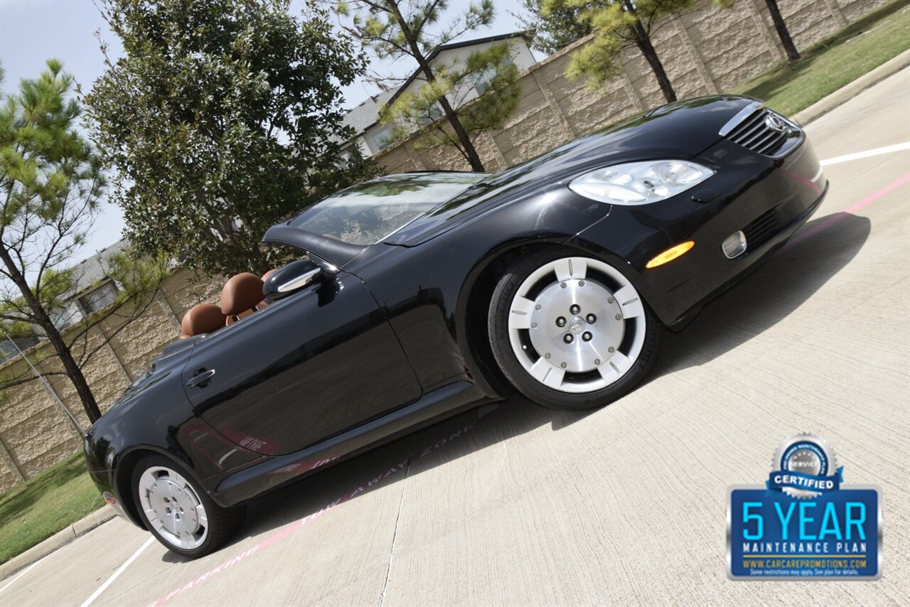 2002 Lexus SC 430 81K LOW MILES BROWN INT NEW CAR TRADE   - Photo 36 - Stafford, TX 77477