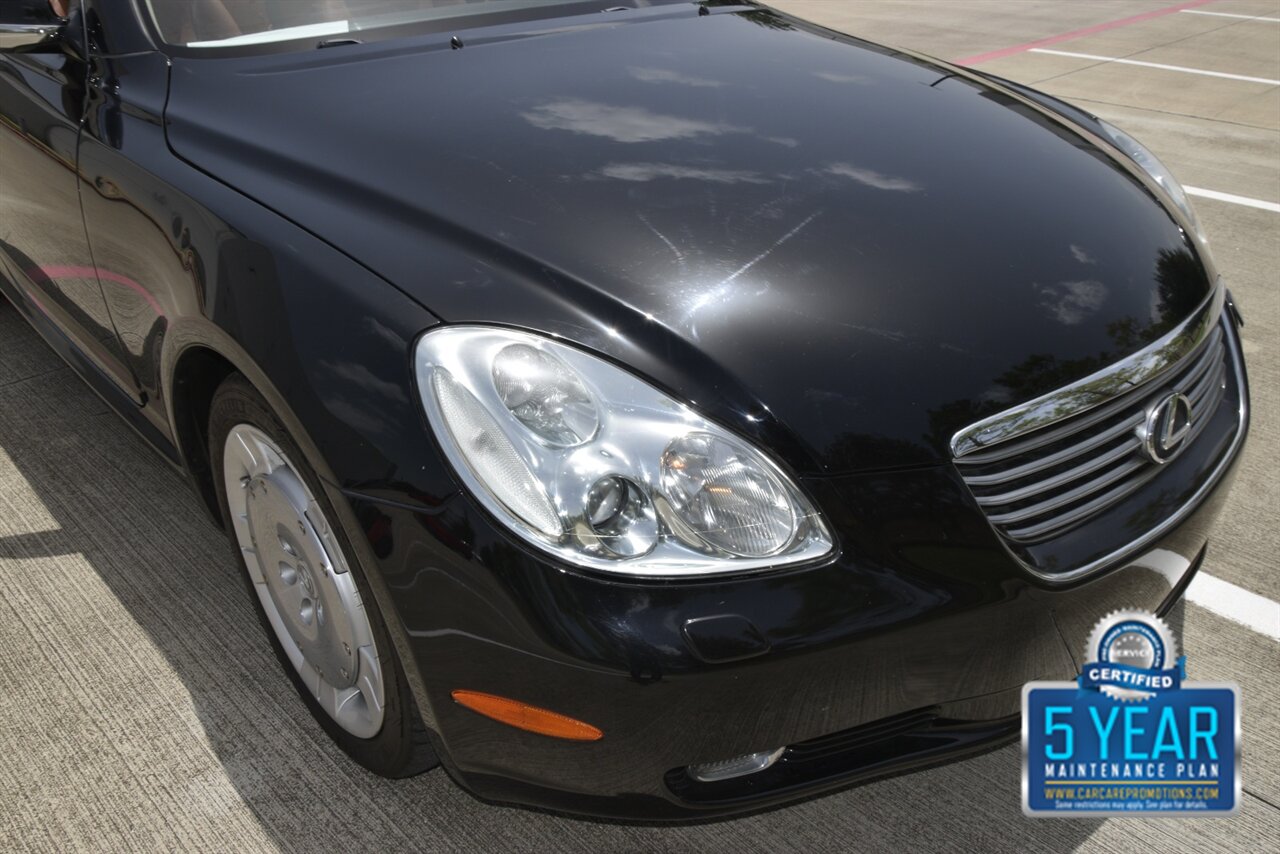 2002 Lexus SC 430 81K LOW MILES BROWN INT NEW CAR TRADE   - Photo 11 - Stafford, TX 77477