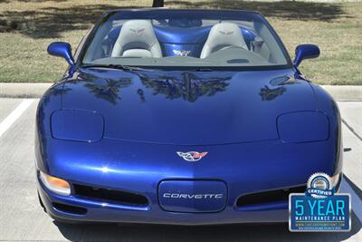 2004 Chevrolet Corvette CONVERTIBLE 6SPD MANUAL HUD 32K MILES IMMACULATE   - Photo 2 - Stafford, TX 77477