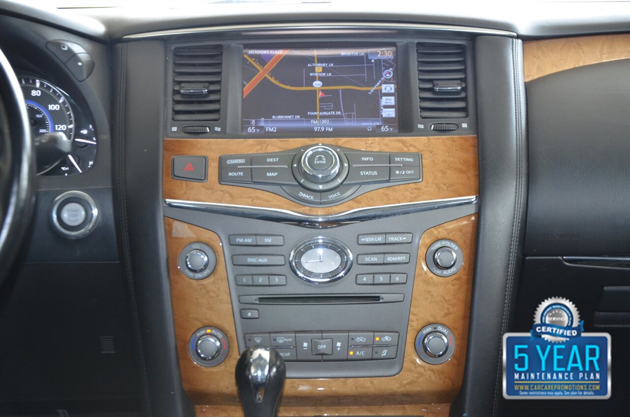 2013 INFINITI QX56 AWD NAV BK/CAM REAR DVD ROOF HTD STS CLEAN   - Photo 33 - Stafford, TX 77477