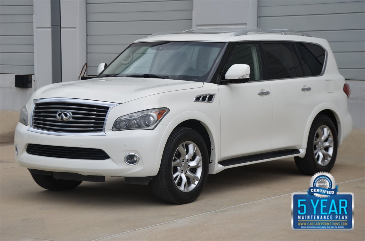 2013 INFINITI QX56 AWD NAV BK/CAM REAR DVD ROOF HTD STS CLEAN   - Photo 6 - Stafford, TX 77477