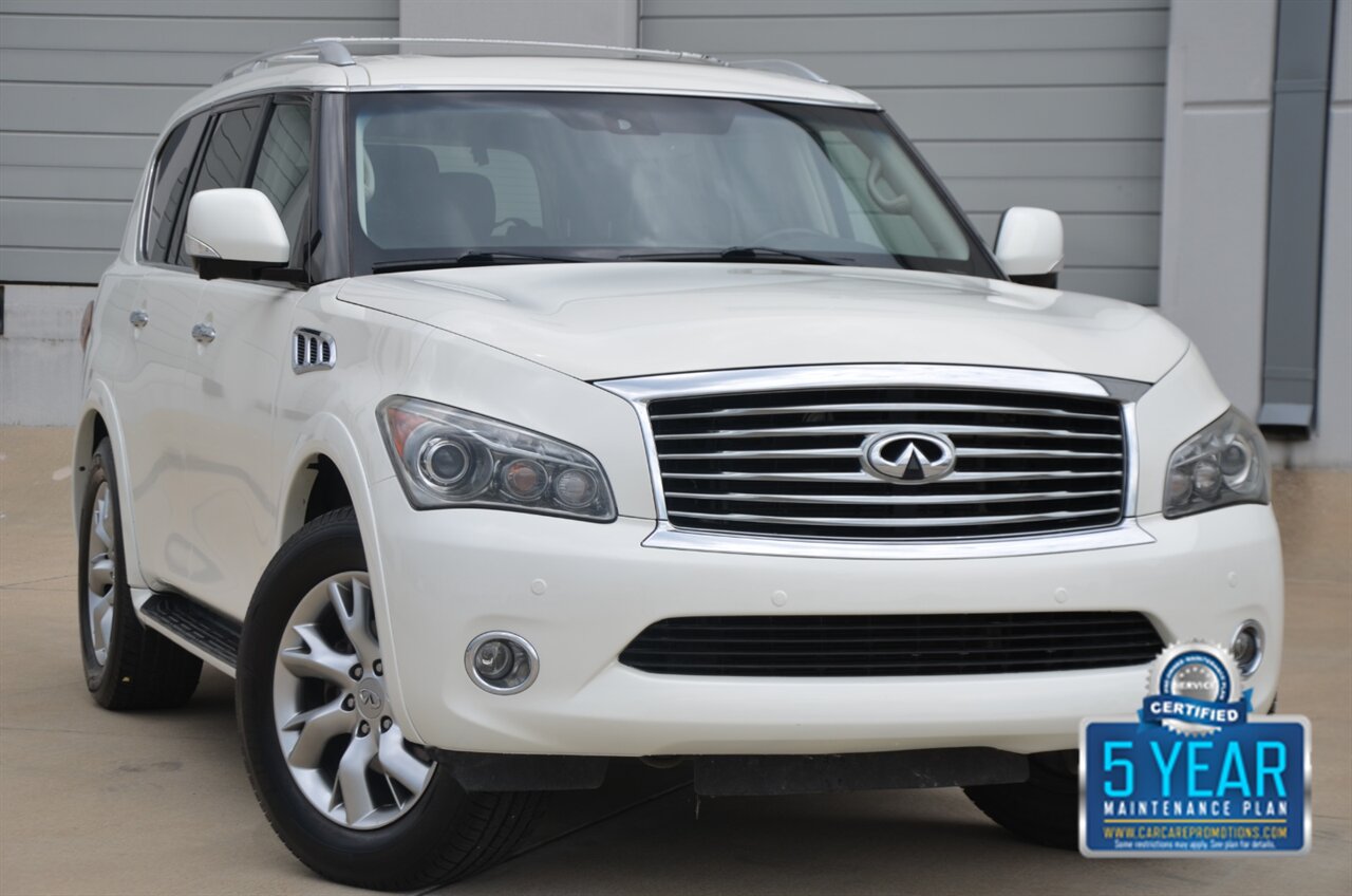 2013 INFINITI QX56 AWD NAV BK/CAM REAR DVD ROOF HTD STS CLEAN   - Photo 51 - Stafford, TX 77477