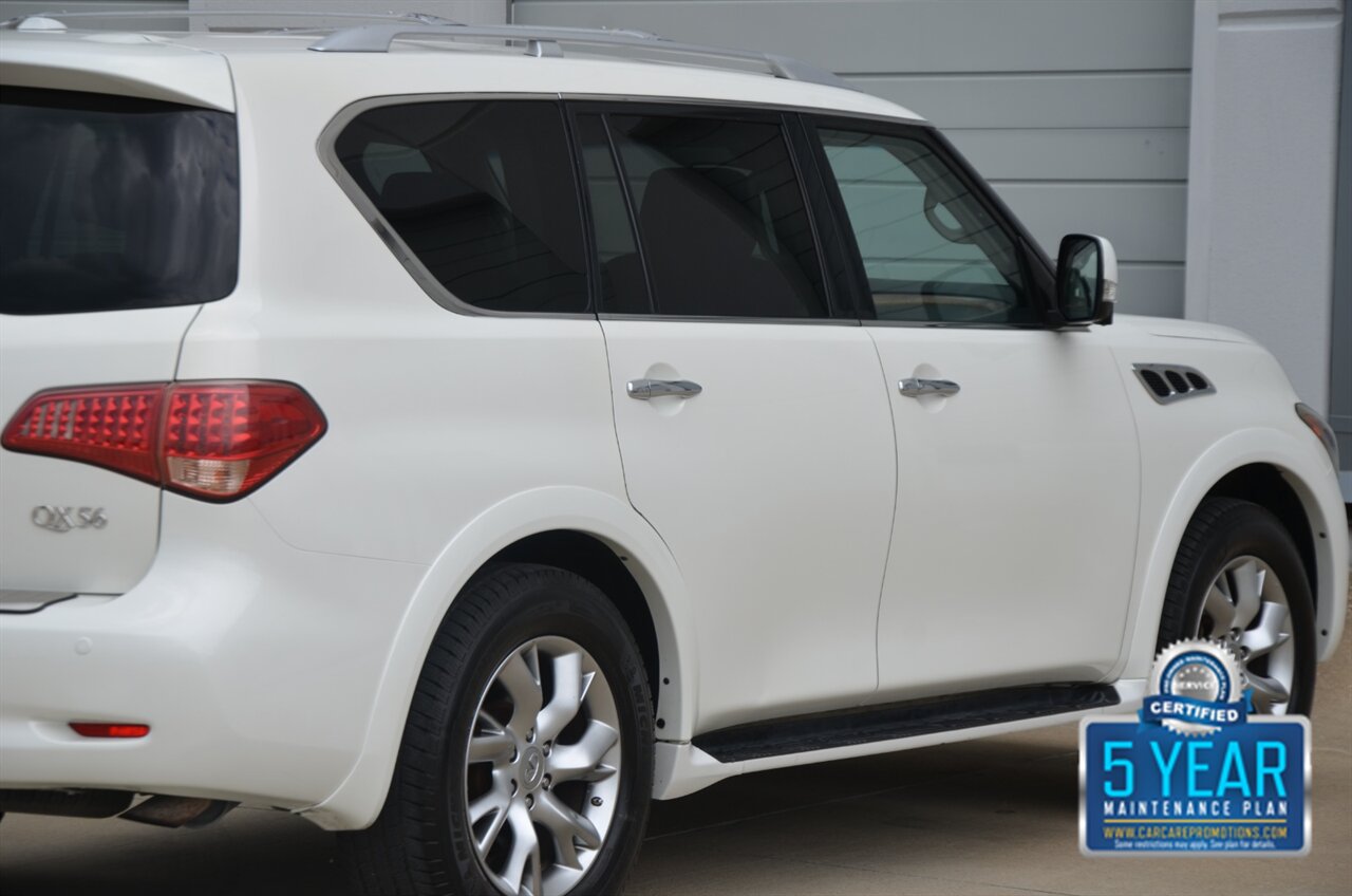 2013 INFINITI QX56 AWD NAV BK/CAM REAR DVD ROOF HTD STS CLEAN   - Photo 20 - Stafford, TX 77477