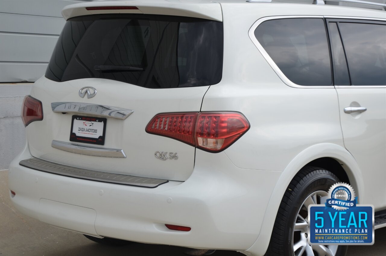 2013 INFINITI QX56 AWD NAV BK/CAM REAR DVD ROOF HTD STS CLEAN   - Photo 23 - Stafford, TX 77477