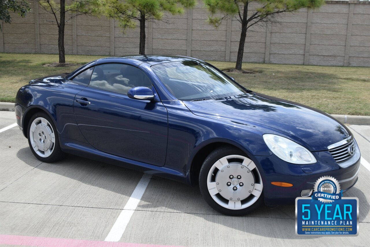 2002 Lexus SC 430 CONVERTIBLE NAV HTD STS LOW MILES CLEAN   - Photo 26 - Stafford, TX 77477