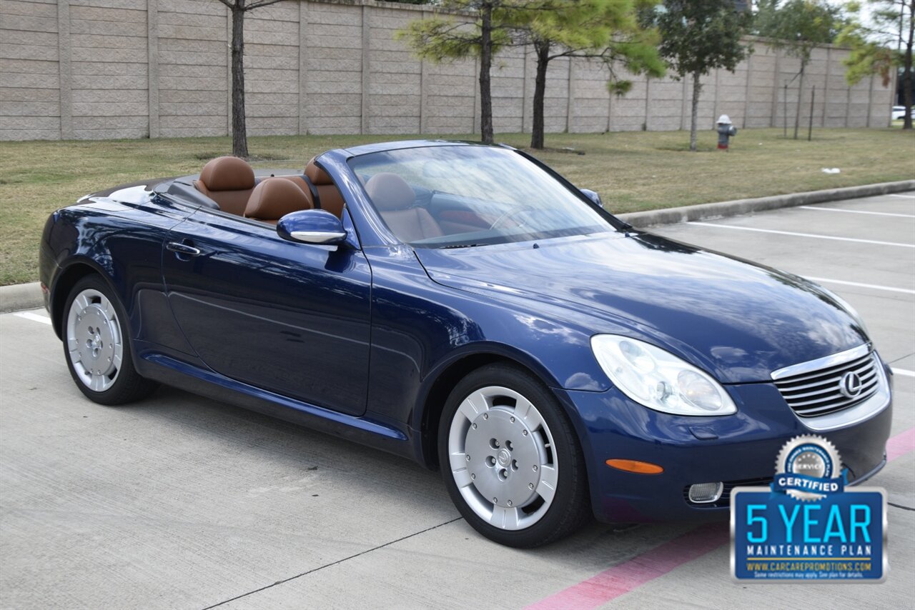 2002 Lexus SC 430 CONVERTIBLE NAV HTD STS LOW MILES CLEAN   - Photo 5 - Stafford, TX 77477