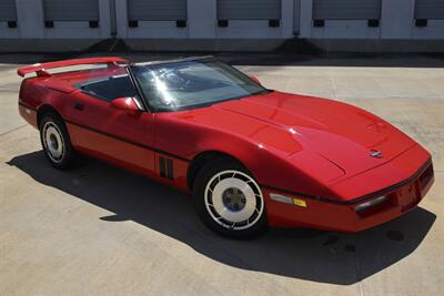 1987 Chevrolet Corvette CONVERTIBLE AUTOMATIC 64K LOW MILES RED/BLK INT   - Photo 24 - Stafford, TX 77477