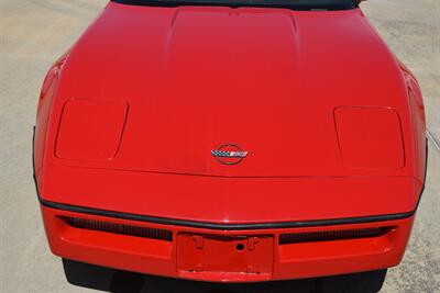 1987 Chevrolet Corvette CONVERTIBLE AUTOMATIC 64K LOW MILES RED/BLK INT   - Photo 12 - Stafford, TX 77477